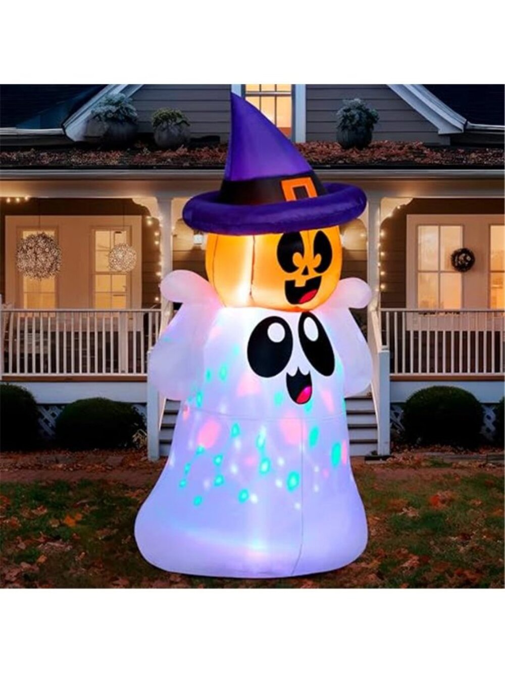 Joiedomi 5 FT Tall Halloween Inflatable Outdoor Decor, Blow Up Yard Decoration